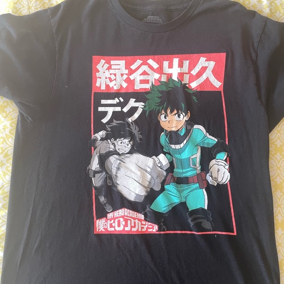 My Hero Academia Anime LOT: 2 Youth Large Tees and 3 Figures! One Low Price! - Picture 7 of 13